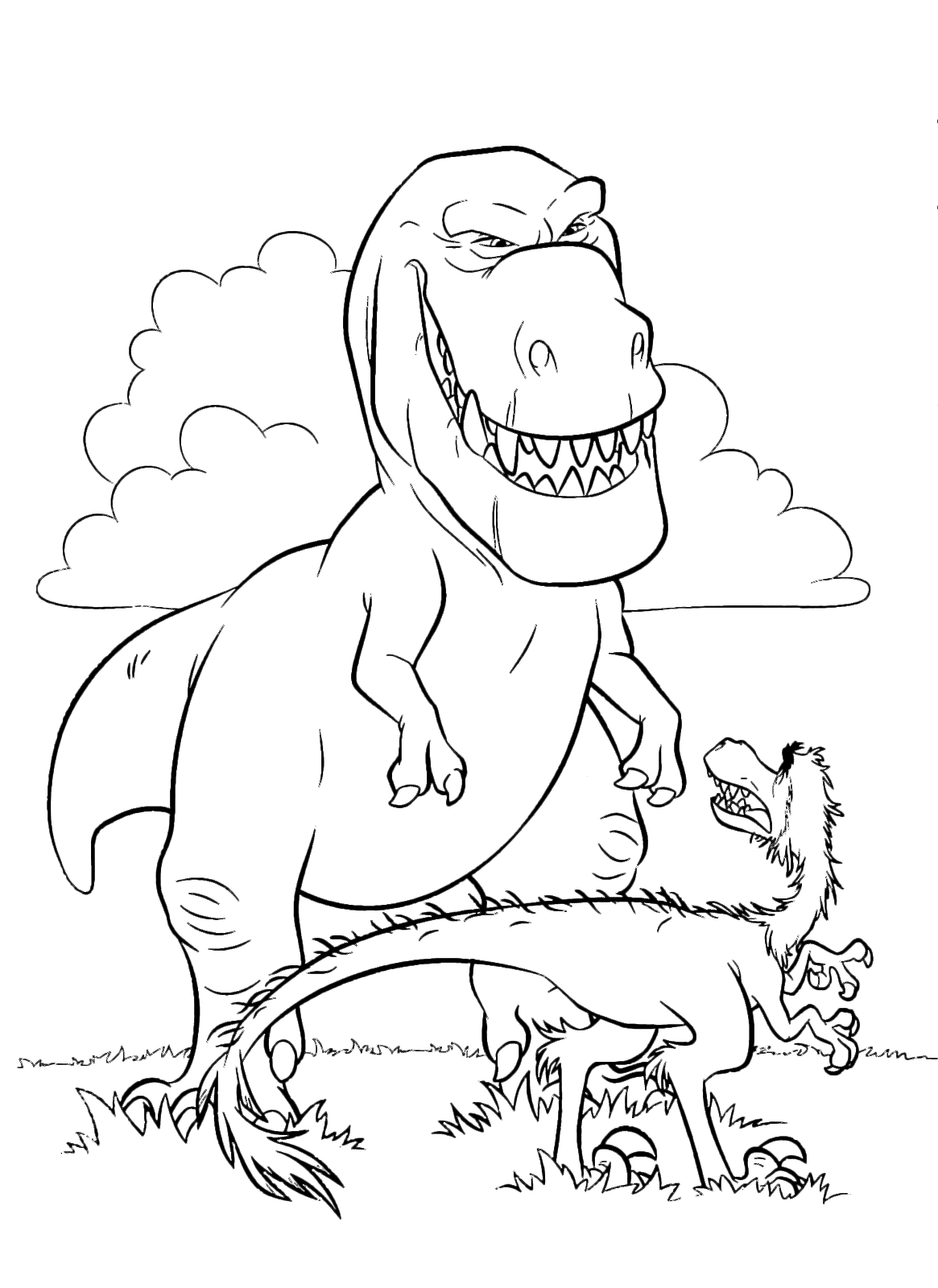 37 Mighty Tyrannosaurus Coloring Pages Printable 32