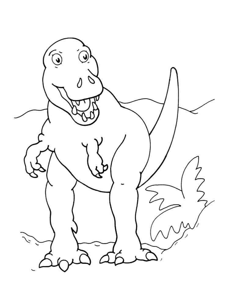 mighty tyrannosaurus coloring pages printable jpg