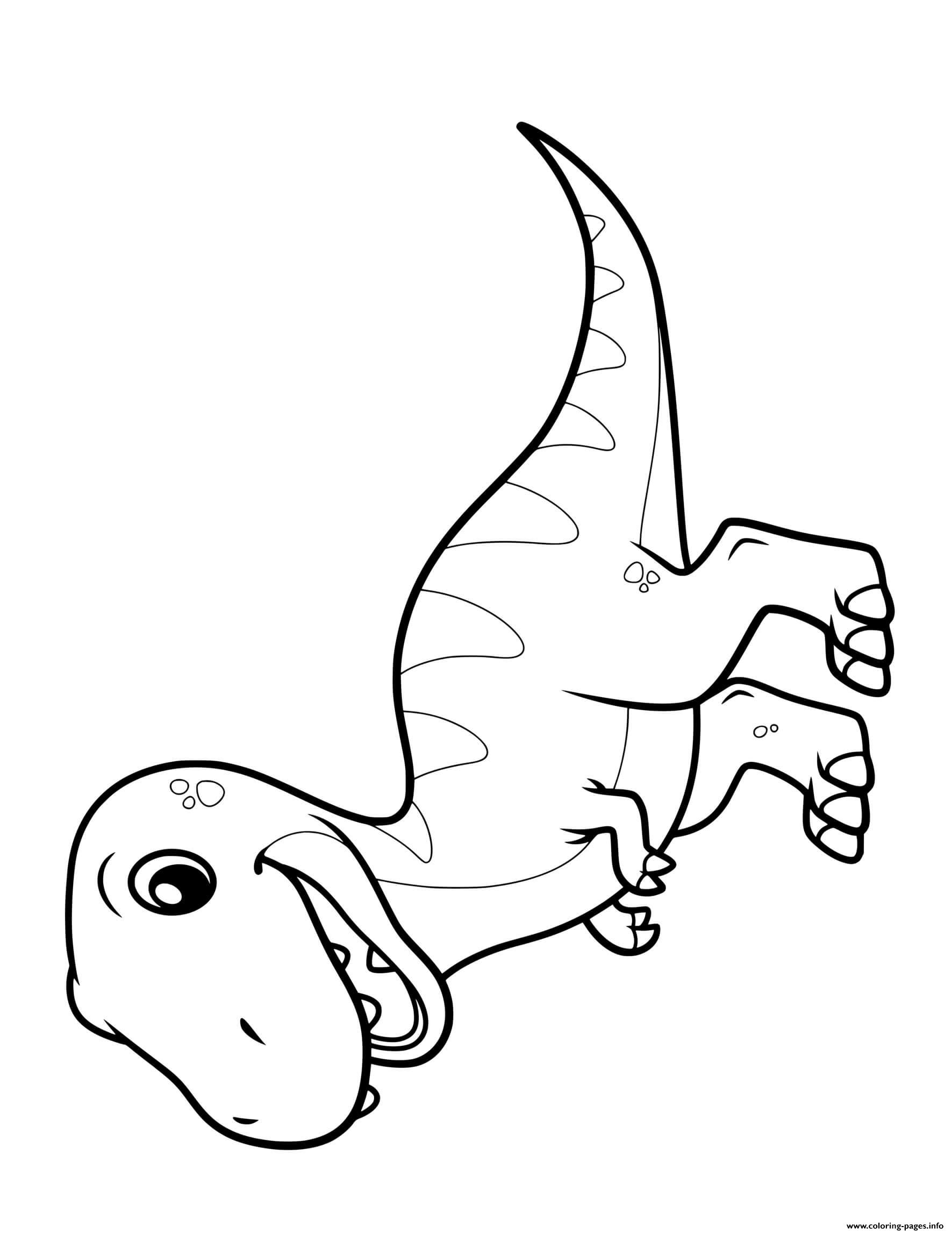 37 Mighty Tyrannosaurus Coloring Pages Printable 6