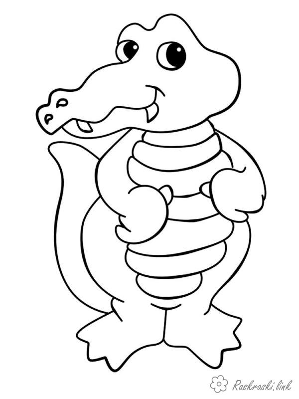 37 Scaly Crocodile Coloring Pages Printable 14