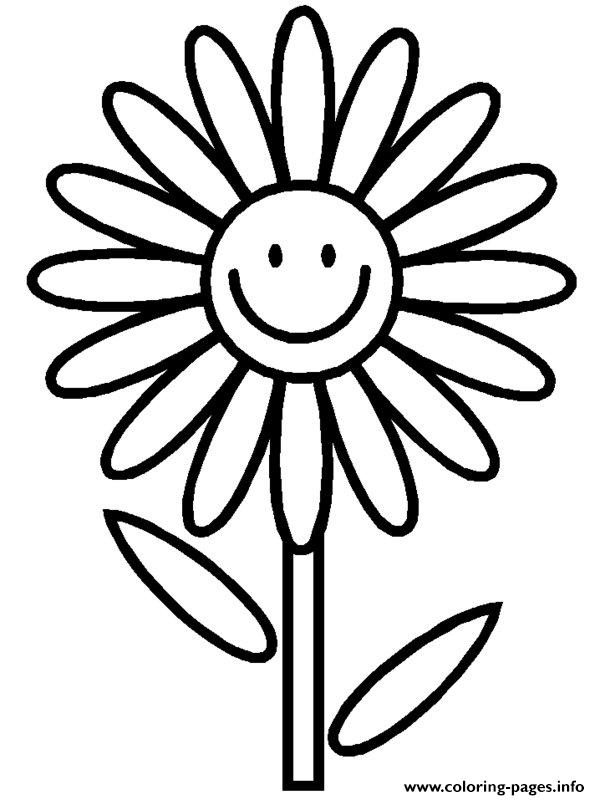 39 Bright Daisy Coloring Pages Printable 16