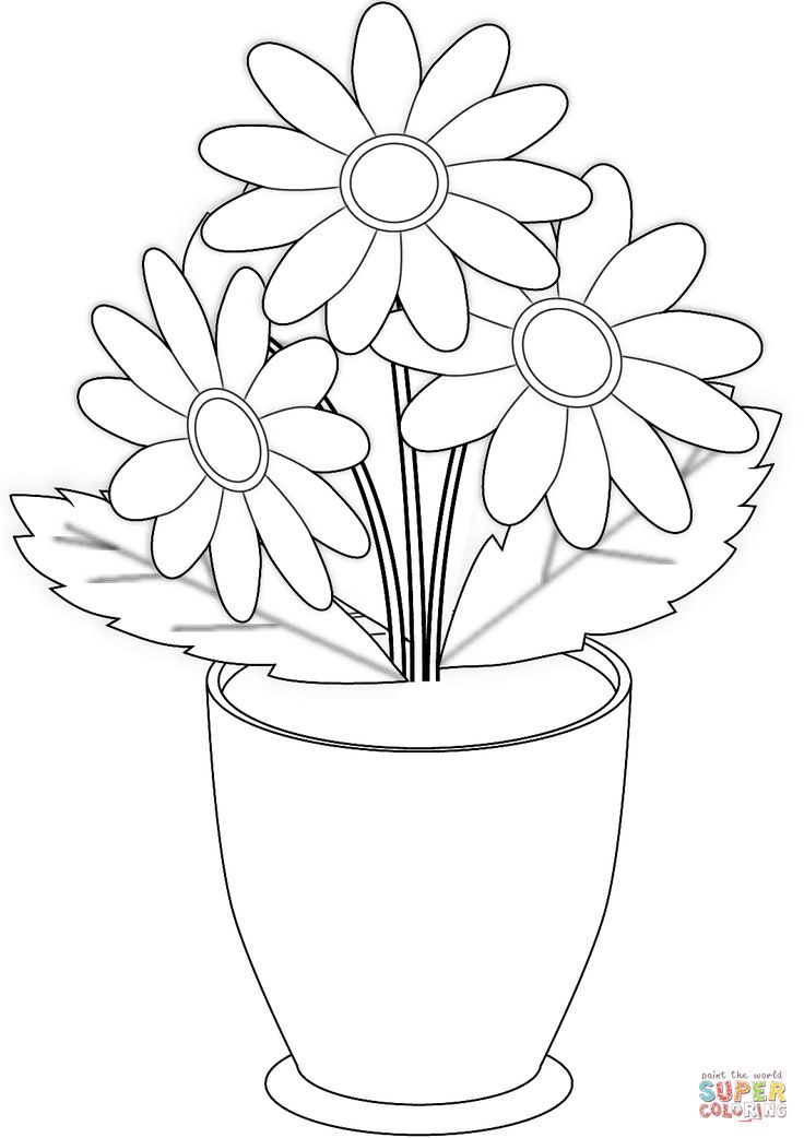 39 Bright Daisy Coloring Pages Printable 22