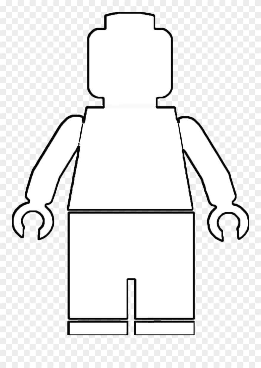 91 Misc. Lego Minifigures Coloring Pages Printable 20