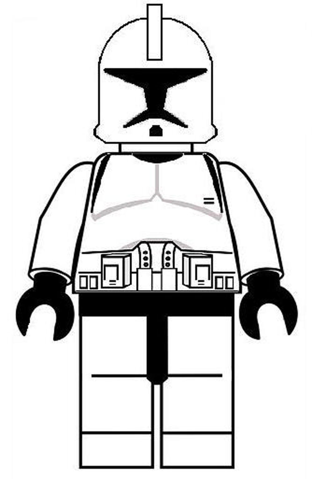 91 Misc. Lego Minifigures Coloring Pages Printable 23