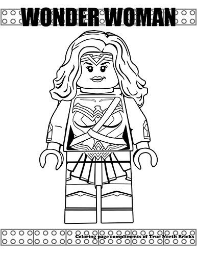 91 Misc. Lego Minifigures Coloring Pages Printable 31