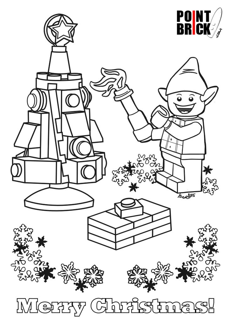 91 Misc. Lego Minifigures Coloring Pages Printable 36