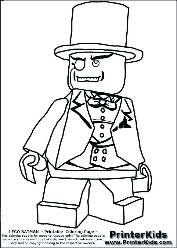 91 Misc. Lego Minifigures Coloring Pages Printable 53