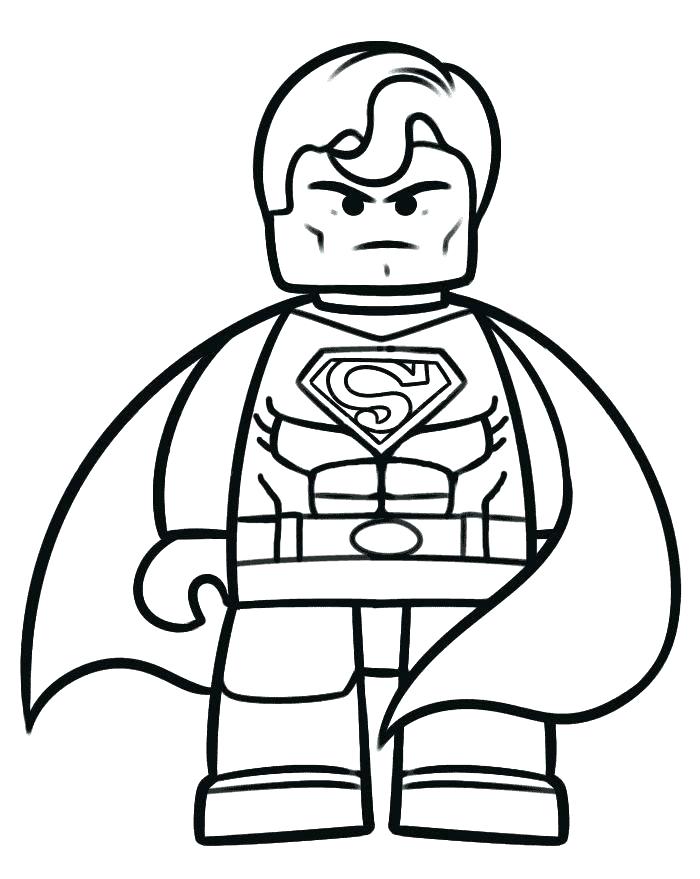 91 Misc. Lego Minifigures Coloring Pages Printable 54