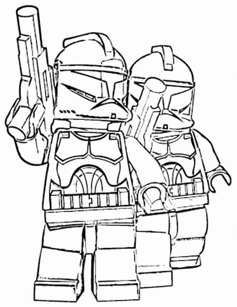 91 Misc. Lego Minifigures Coloring Pages Printable 55