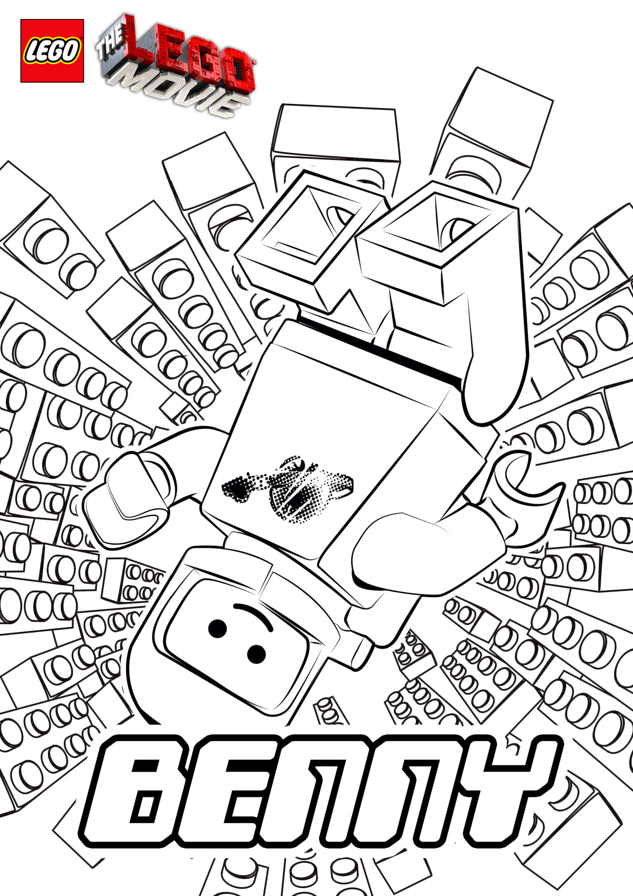 91 Misc. Lego Minifigures Coloring Pages Printable 57