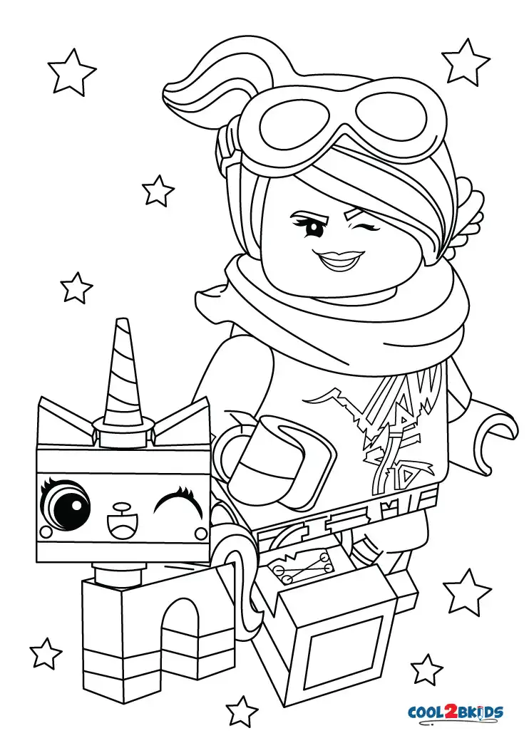 91 Misc. Lego Minifigures Coloring Pages Printable 64