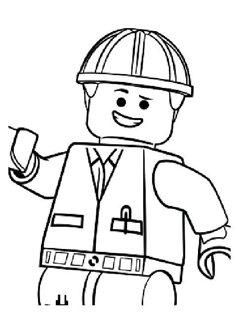 91 Misc. Lego Minifigures Coloring Pages Printable 67