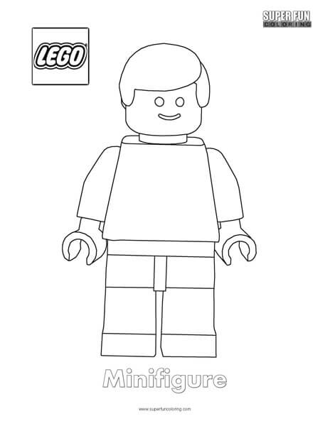 91 Misc. Lego Minifigures Coloring Pages Printable 71