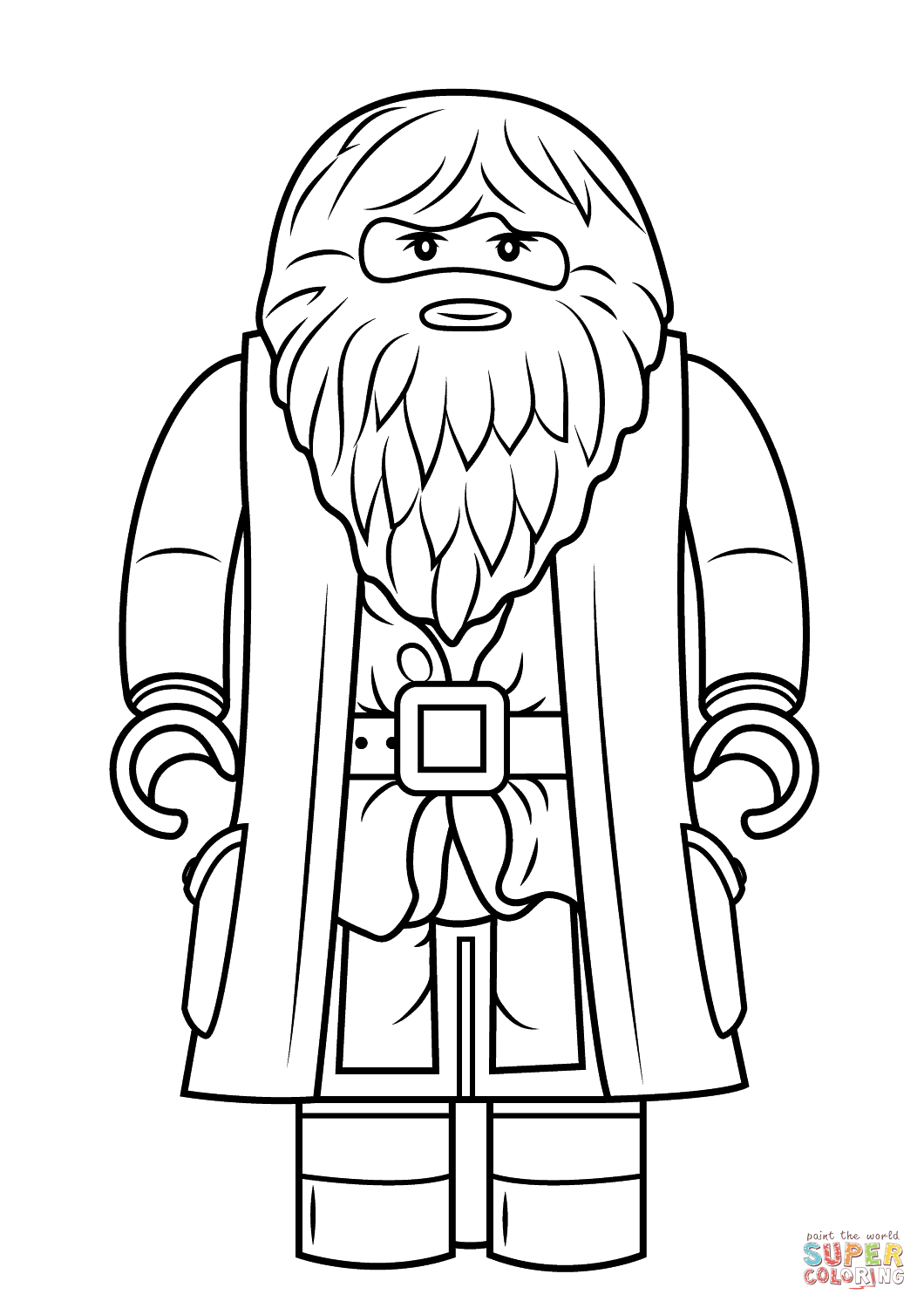 91 Misc. Lego Minifigures Coloring Pages Printable 75