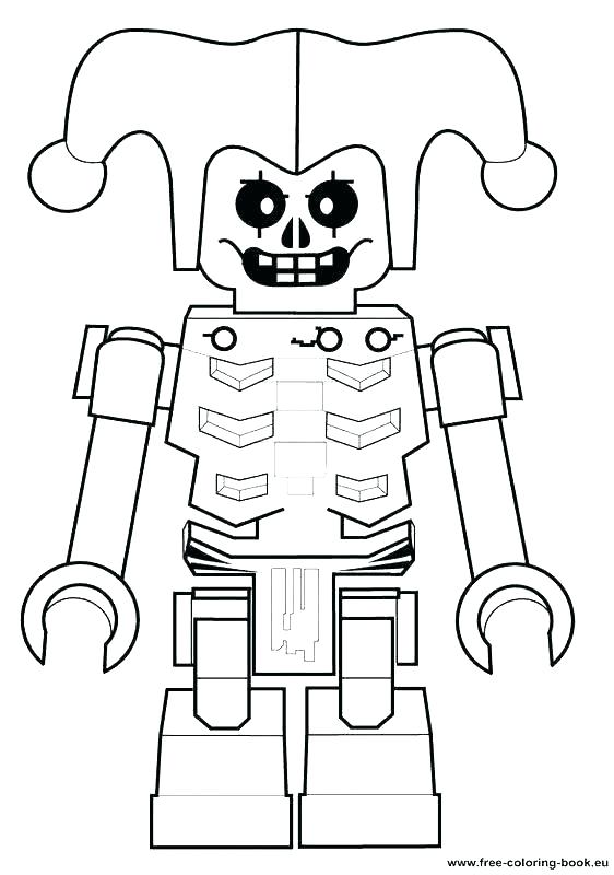 91 Misc. Lego Minifigures Coloring Pages Printable 83