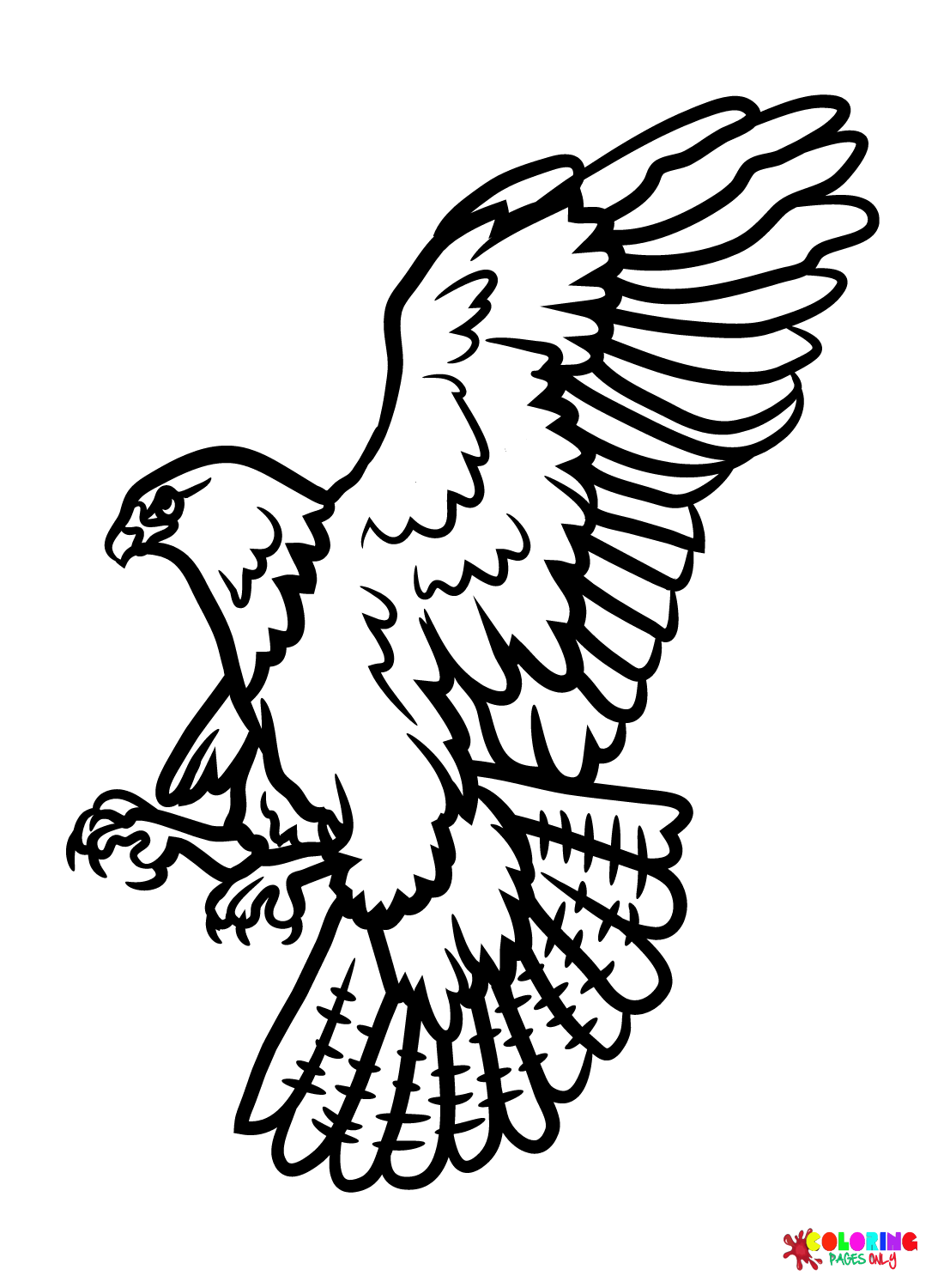 94 Hawks Coloring Pages Printable 27