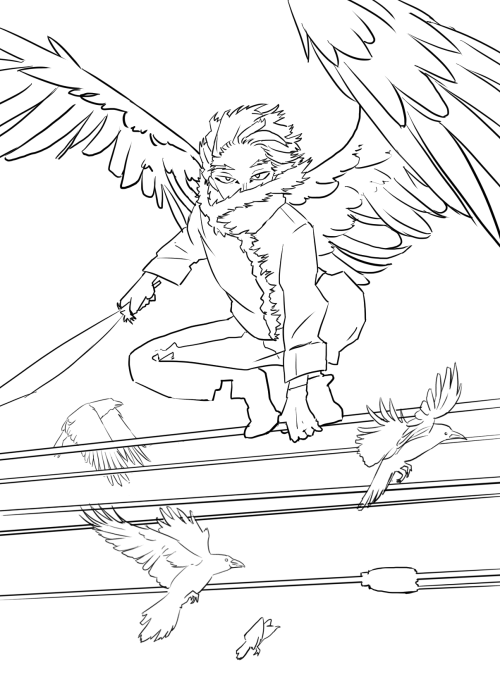 94 Hawks Coloring Pages Printable 73