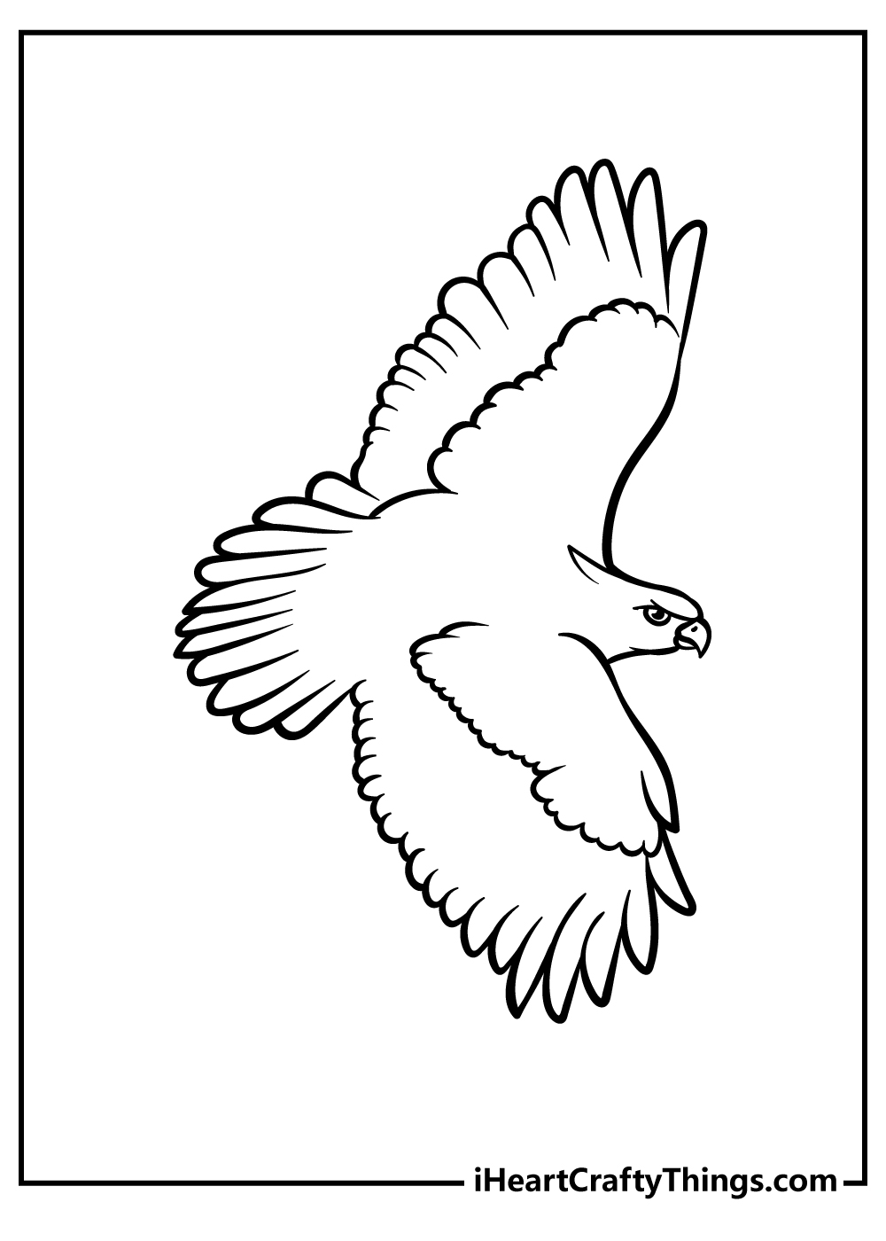 94 Hawks Coloring Pages Printable 95