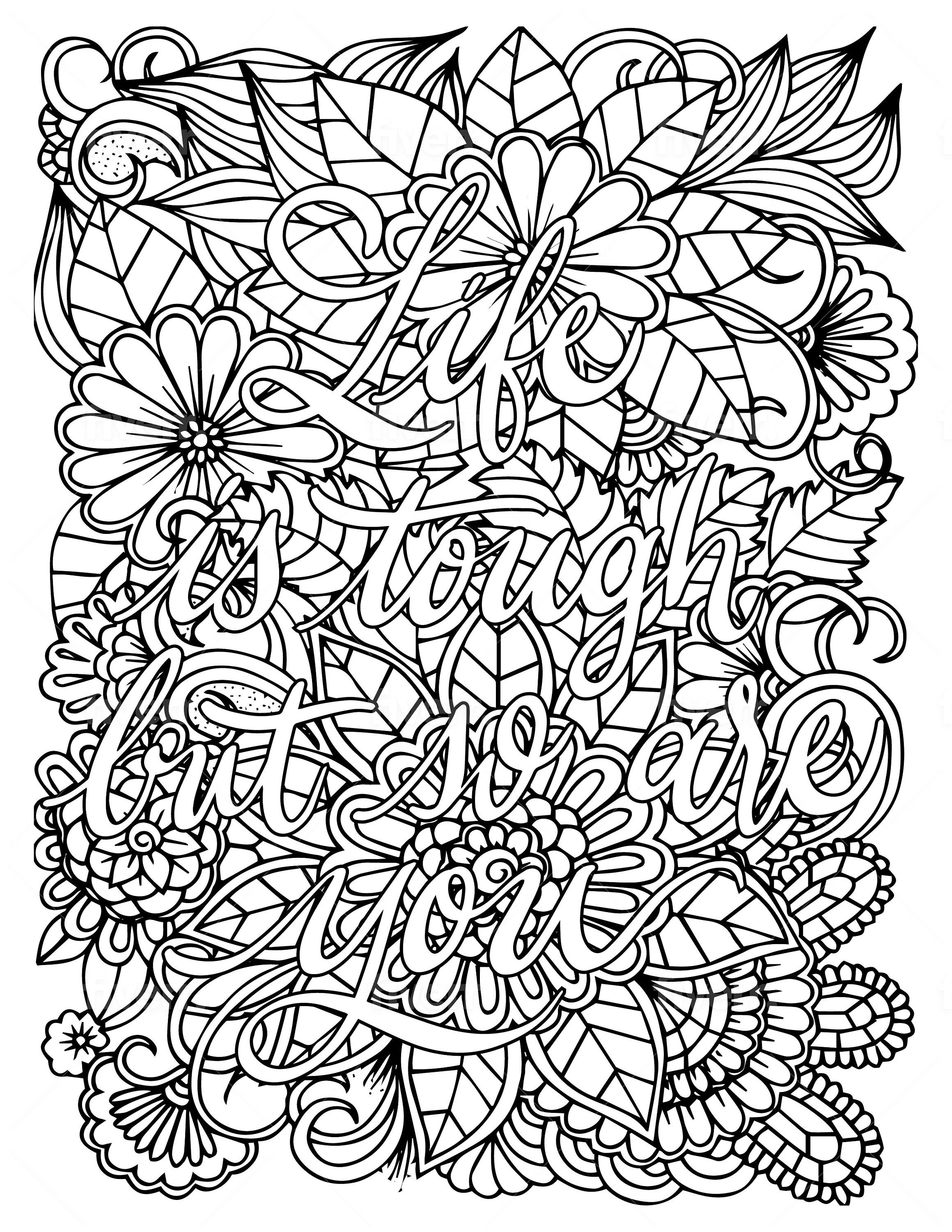 relaxing coloring pages for adults printable jpg