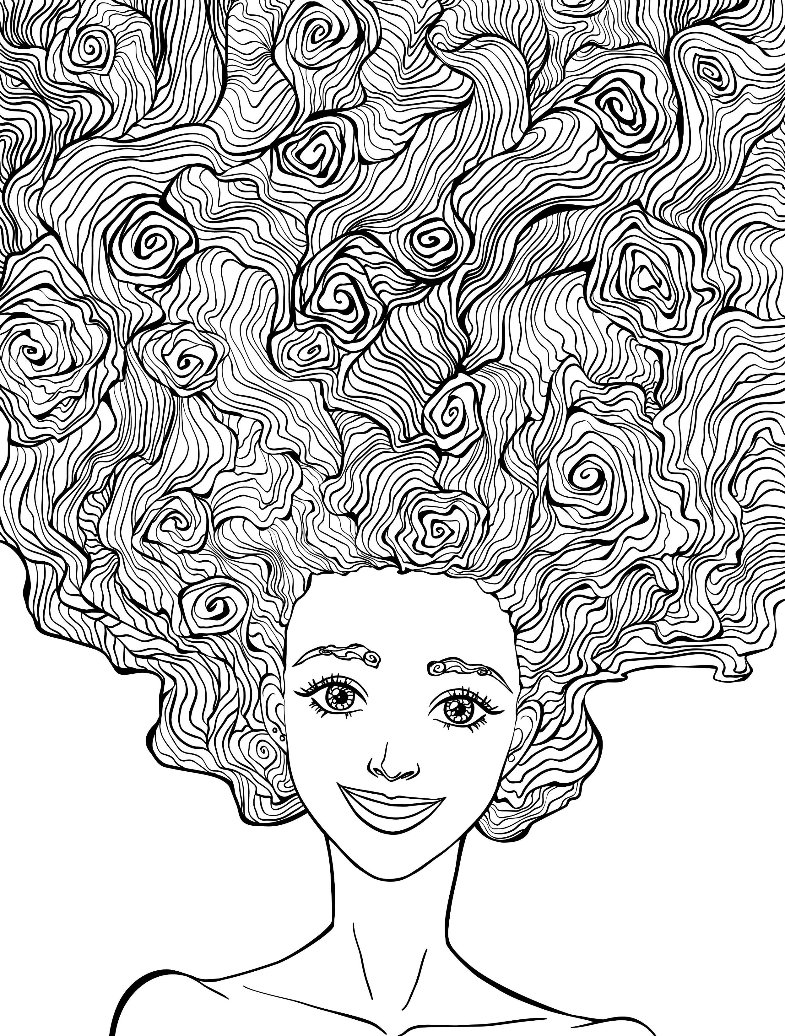 96 Relaxing Coloring Pages for Adults Printable 23