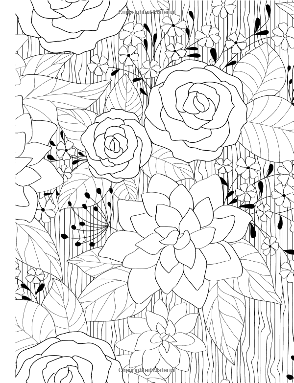 96 Relaxing Coloring Pages for Adults Printable 28