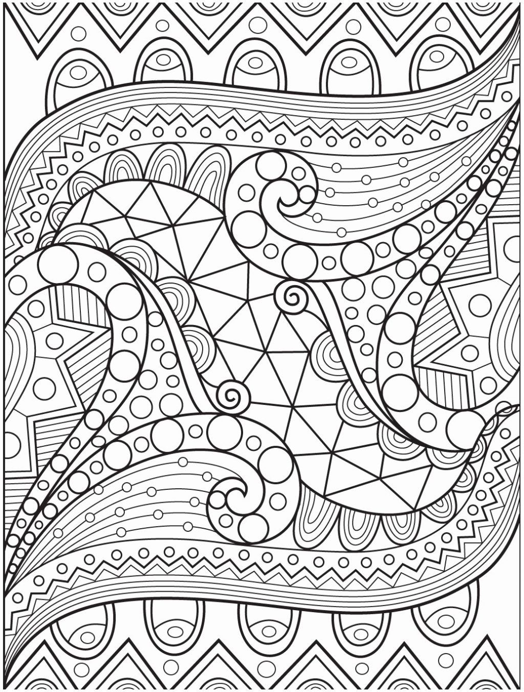 96 Relaxing Coloring Pages for Adults Printable 29