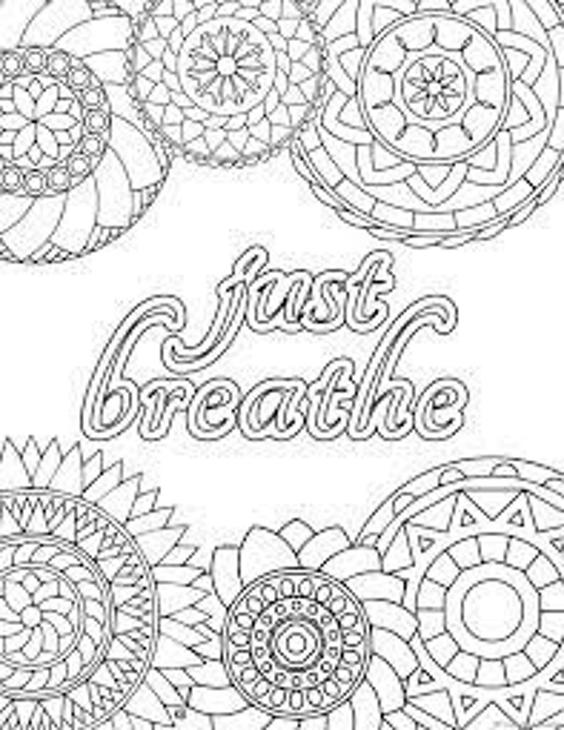 96 Relaxing Coloring Pages for Adults Printable 36