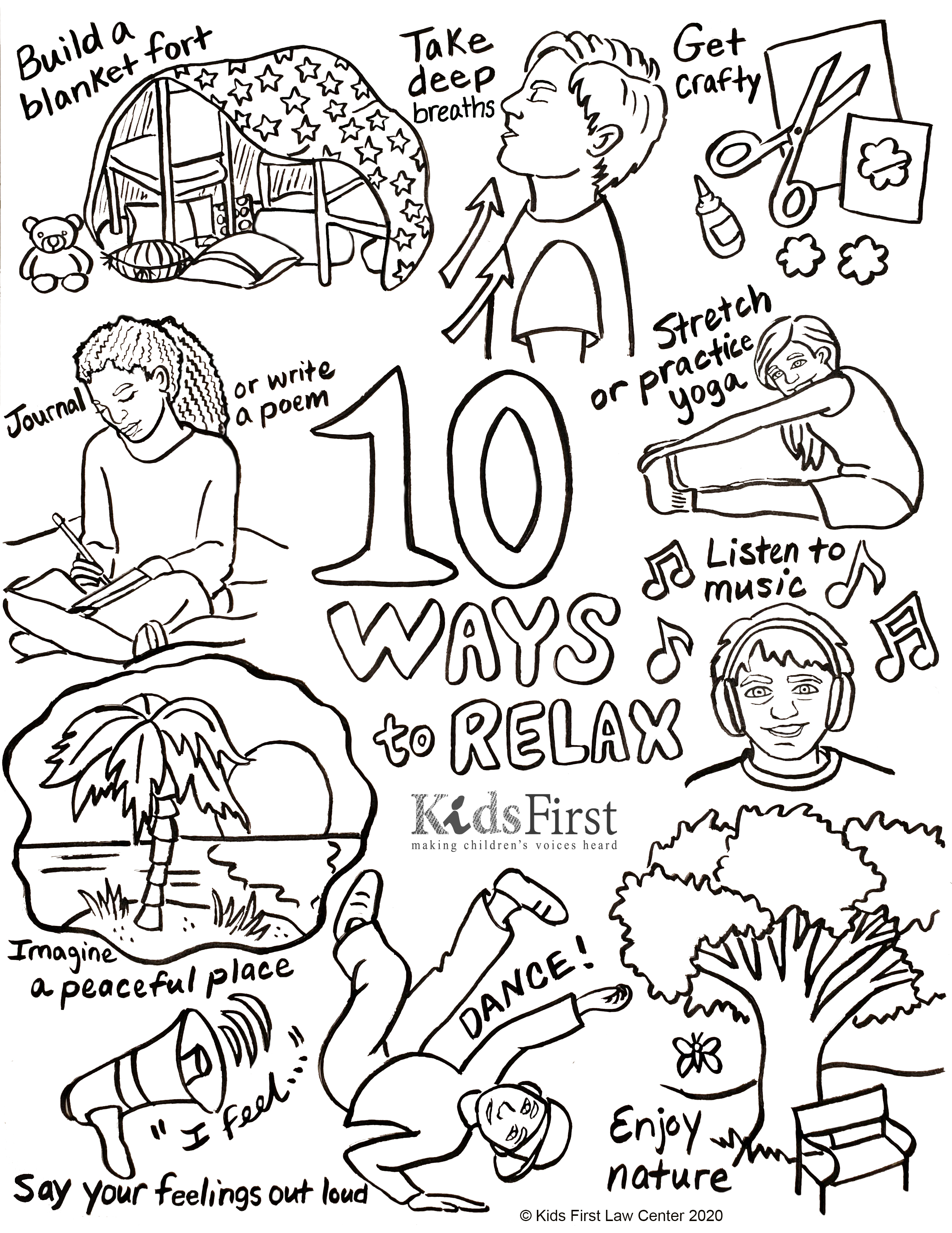 96 Relaxing Coloring Pages for Adults Printable 38