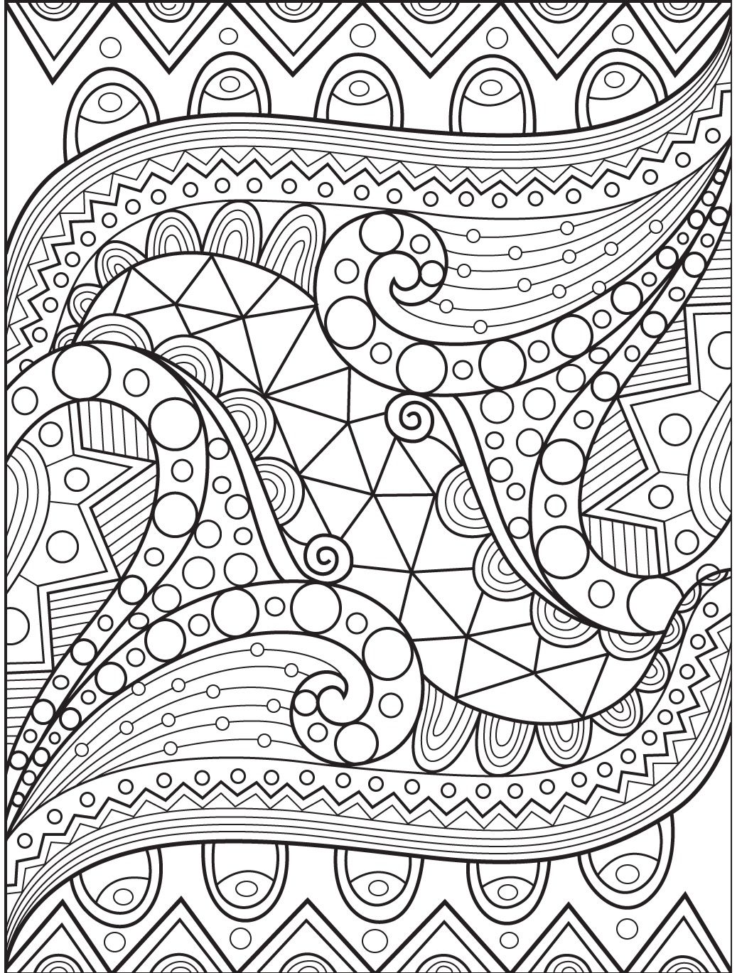 relaxing coloring pages for adults printable jpg