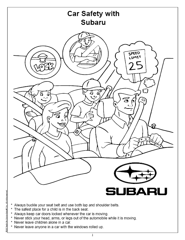 96 Subaru Coloring Pages Printable 24