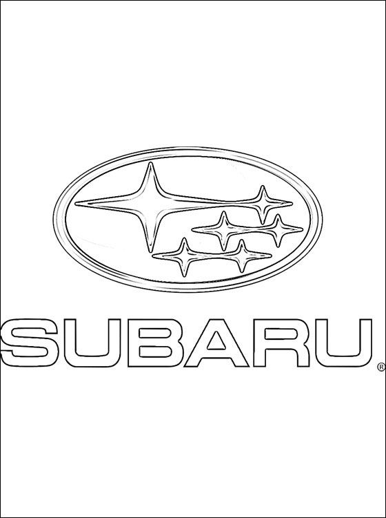 96 Subaru Coloring Pages Printable 25