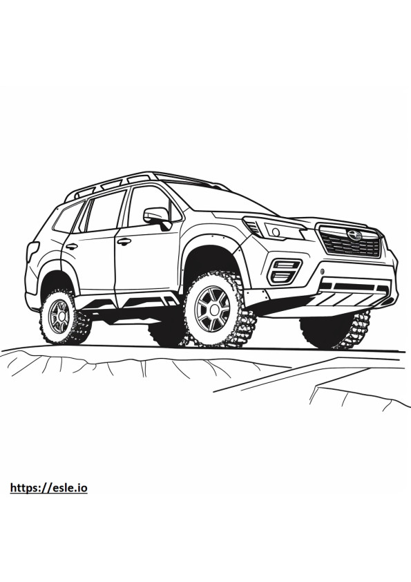 96 Subaru Coloring Pages Printable 27