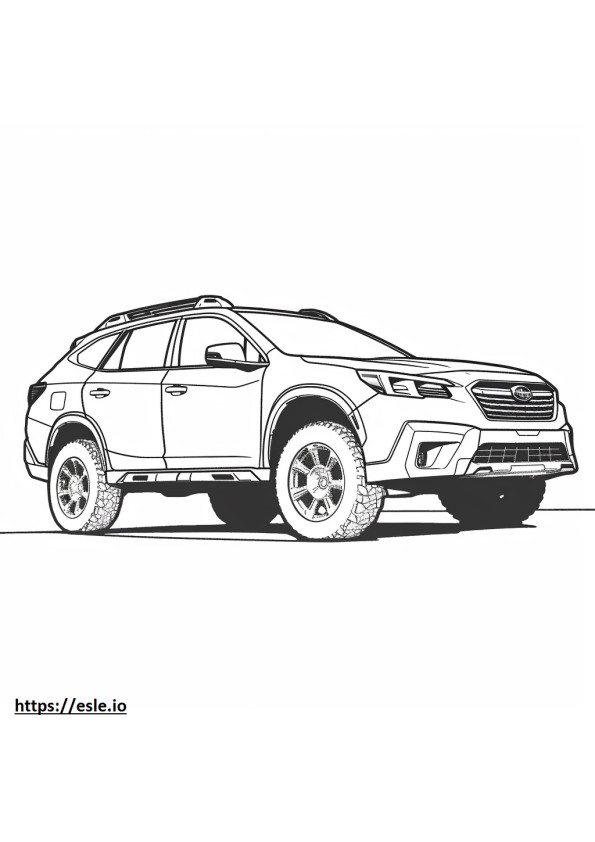 96 Subaru Coloring Pages Printable 4