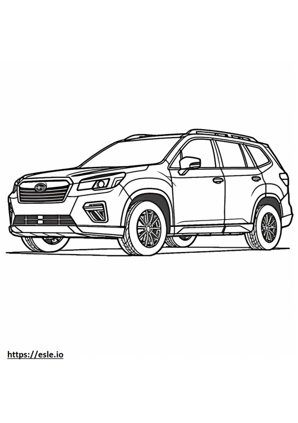 96 Subaru Coloring Pages Printable 51