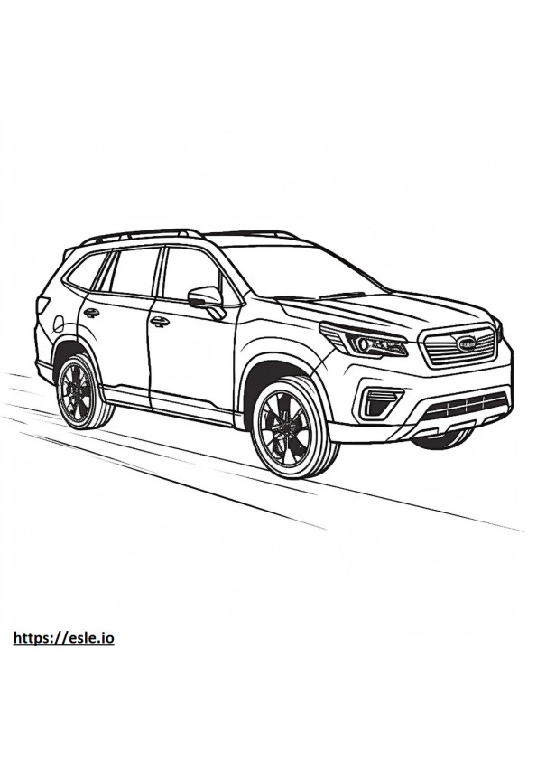 96 Subaru Coloring Pages Printable 53