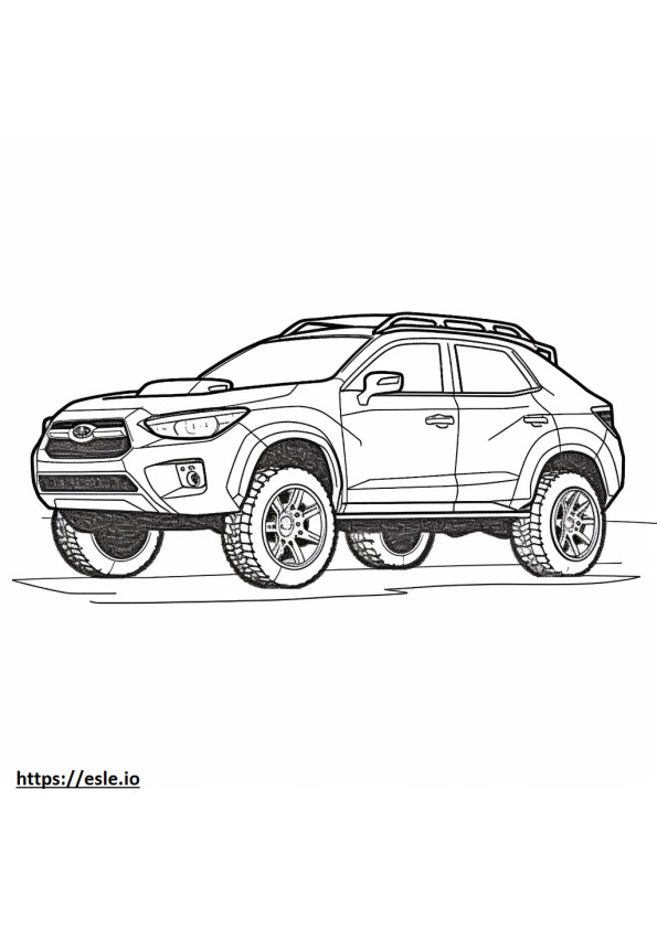 96 Subaru Coloring Pages Printable 6