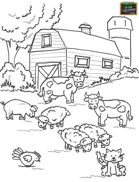 98 Farmers Market Coloring Pages Printable 41