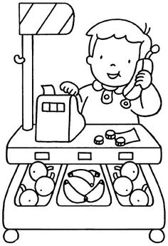 98 Farmers Market Coloring Pages Printable 42