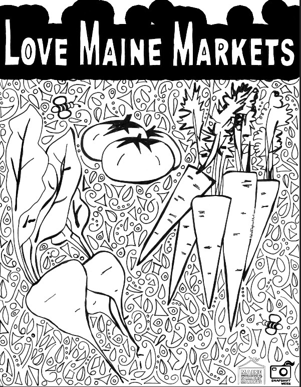 98 Farmers Market Coloring Pages Printable 57