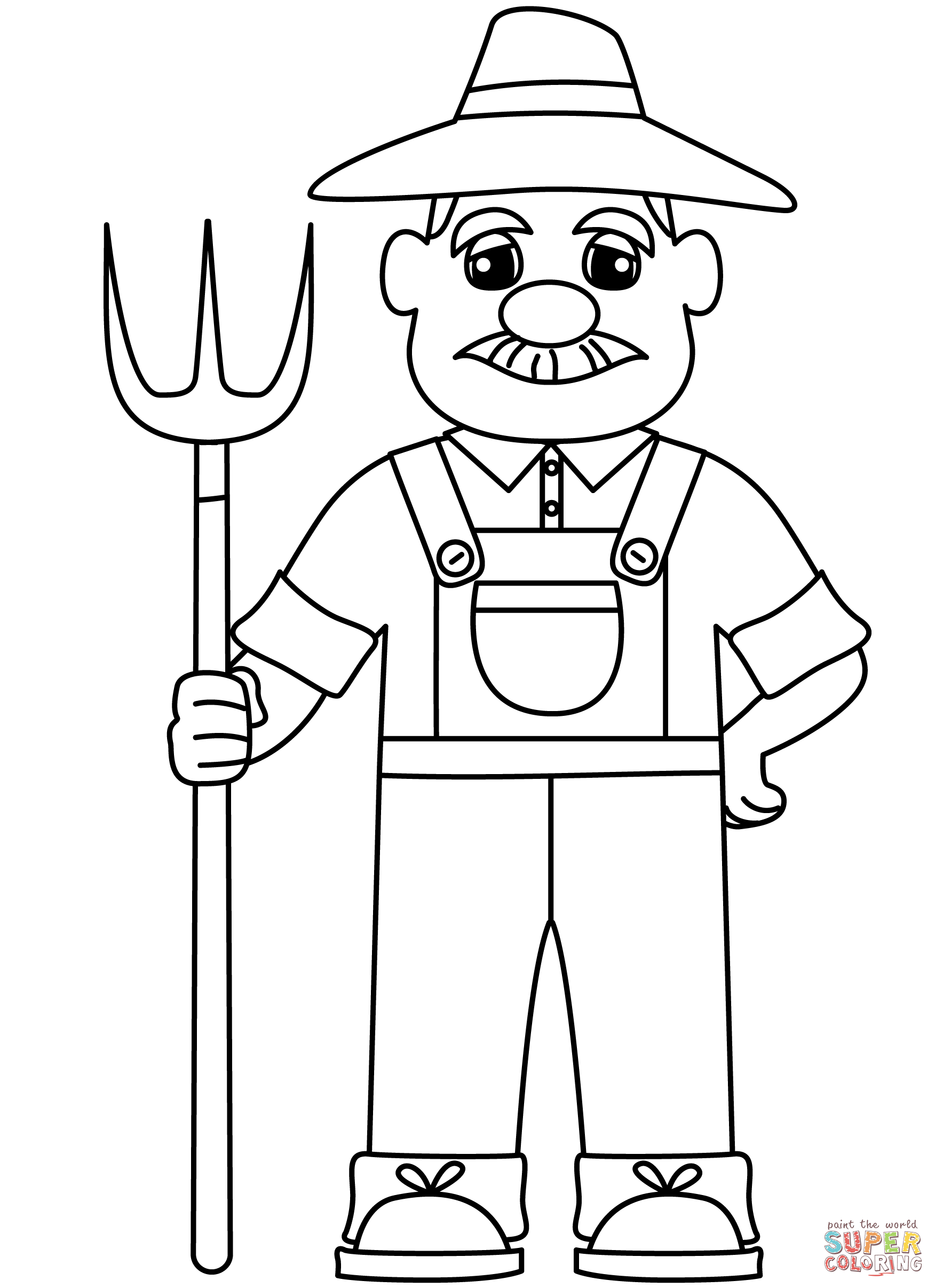 98 Farmers Market Coloring Pages Printable 67