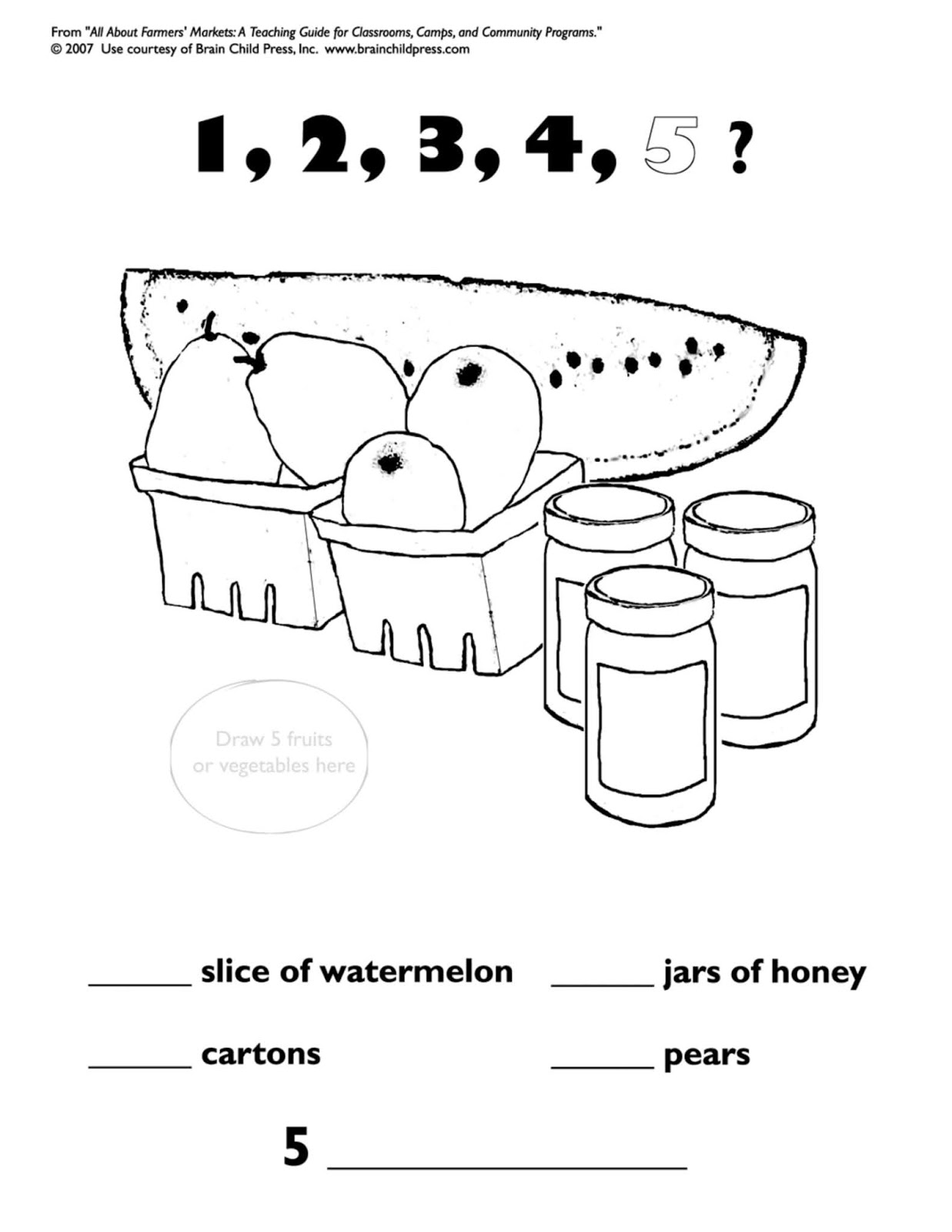 98 Farmers Market Coloring Pages Printable 77