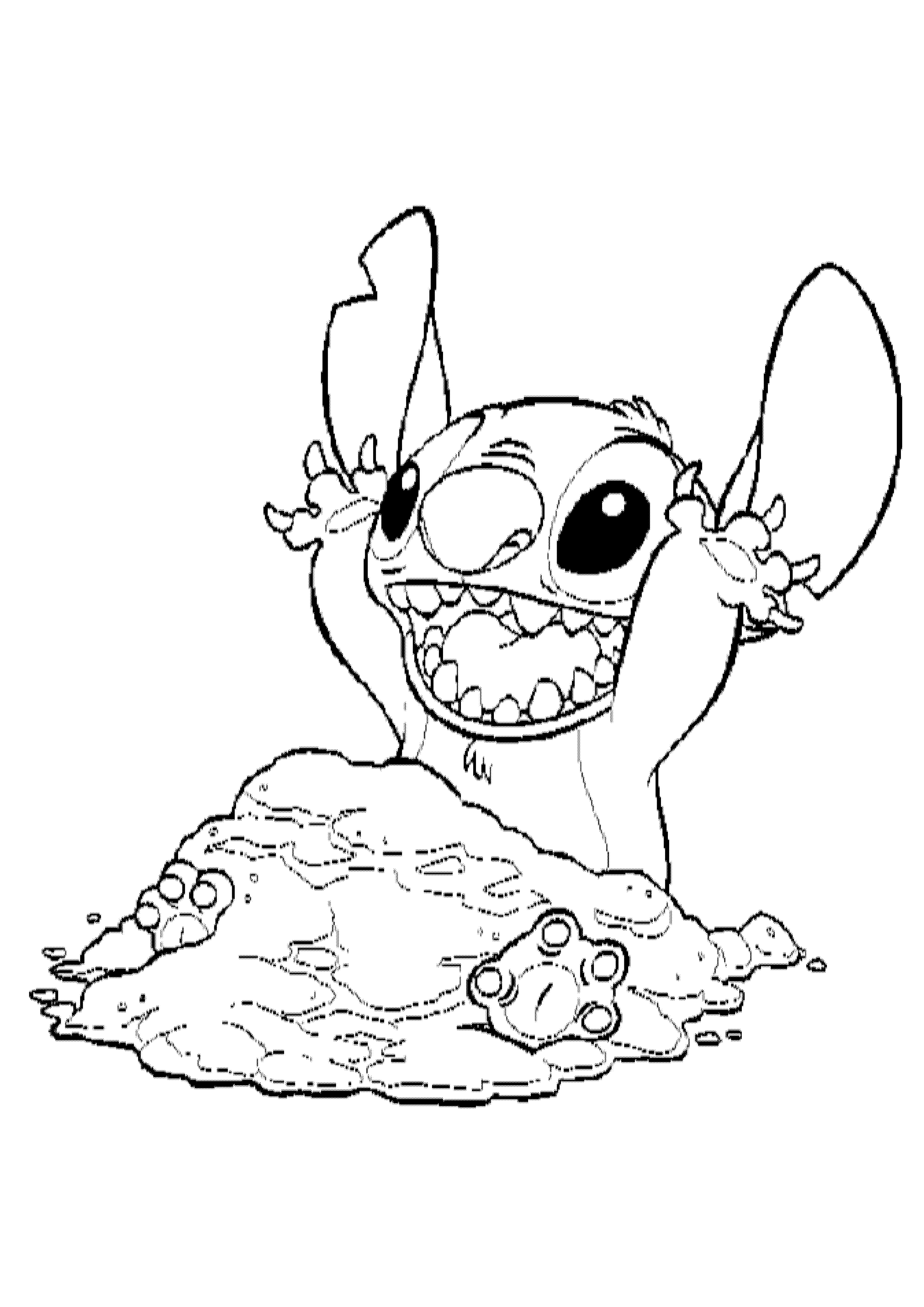 77+ Artistic Lilo and Stitch Coloring Pages Printable