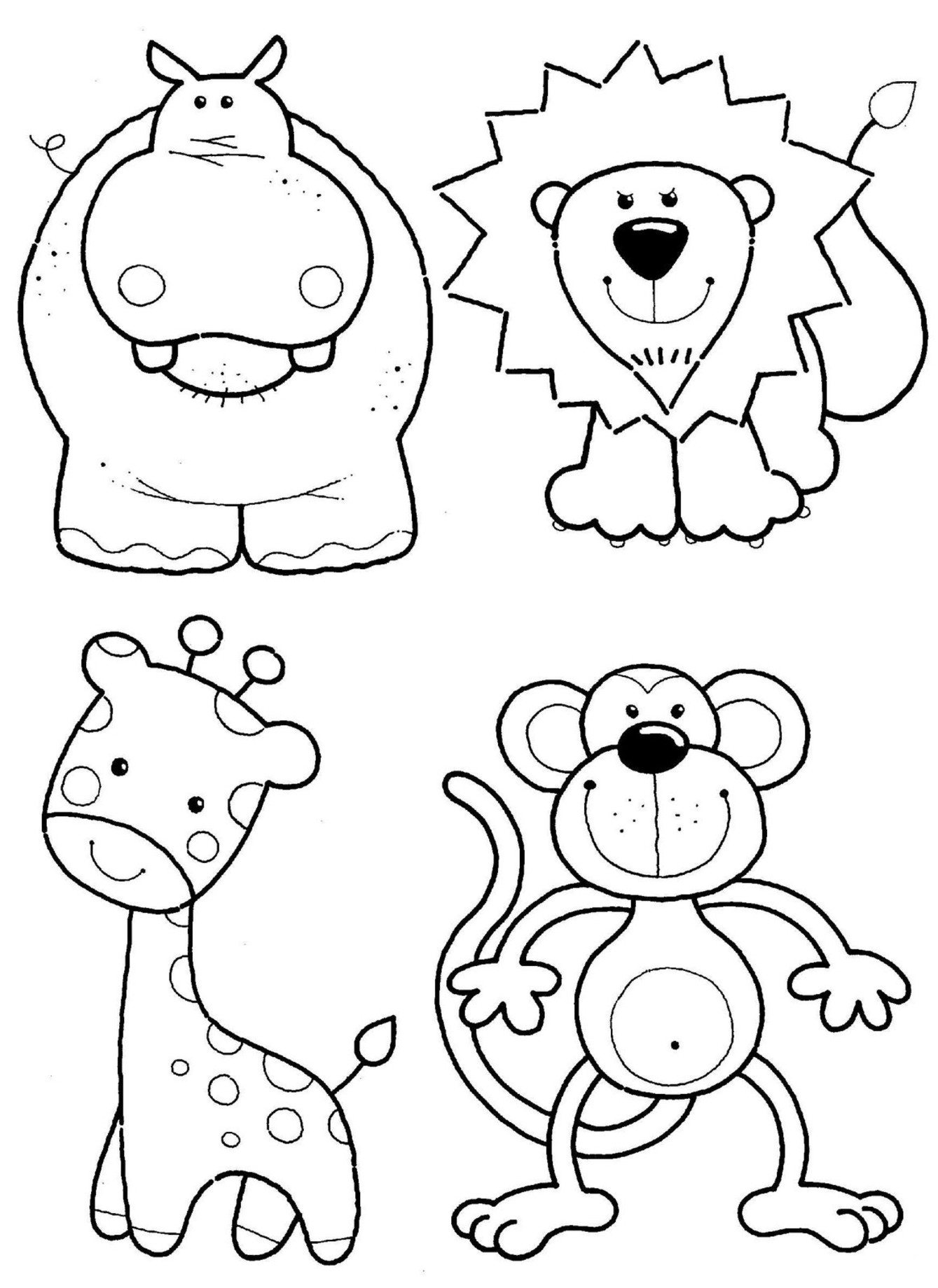 31 Complex Animal Coloring Pages Printable 18