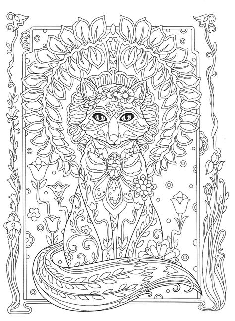 complex animal coloring pages printable jpg