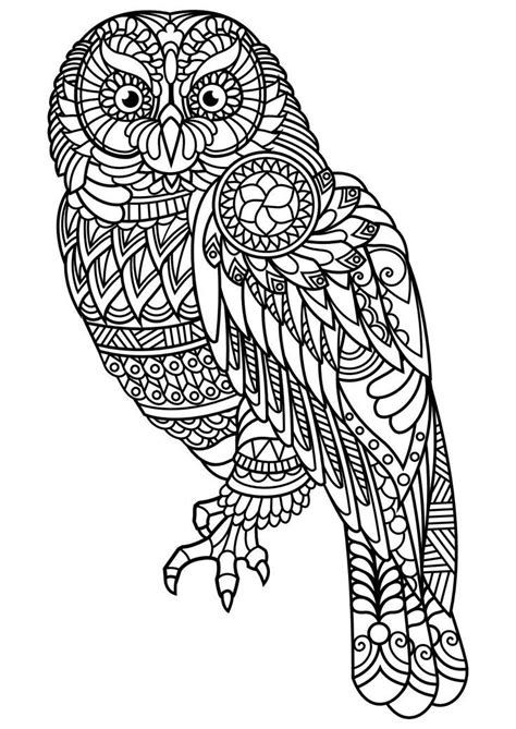 31 Complex Animal Coloring Pages Printable 7