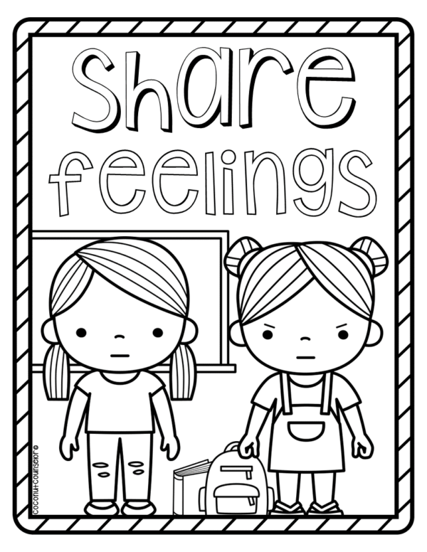 31 Conflict Resolution Coloring Pages Printable 25