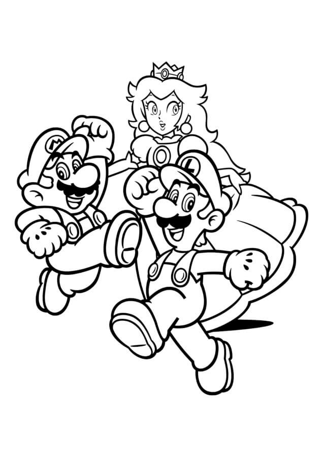 32 Free Printable Luigi Coloring Pages for Kids 17