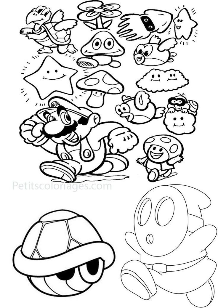 32 Free Printable Luigi Coloring Pages for Kids 20