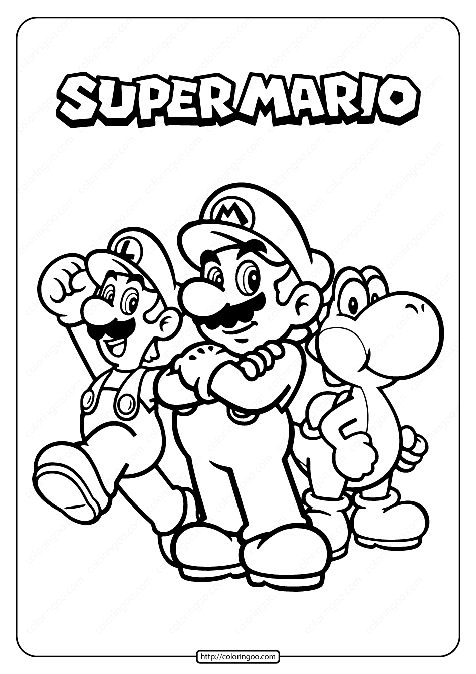 free printable luigi coloring pages for kids jpg