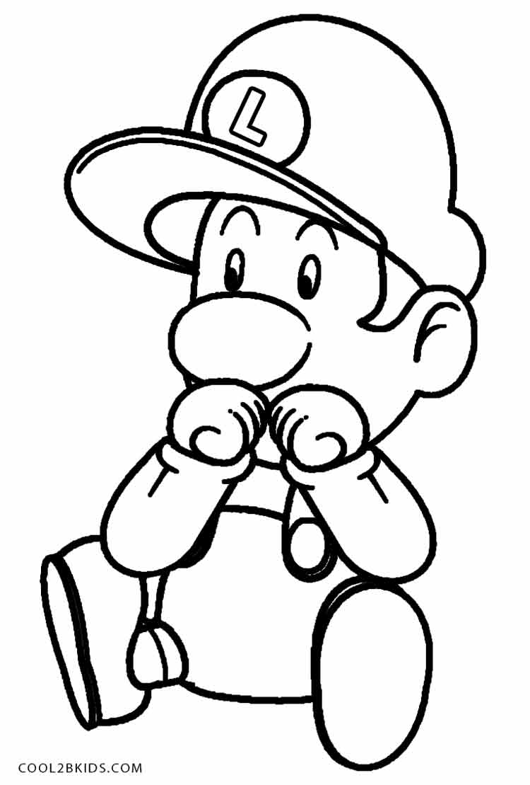 free printable luigi coloring pages for kids jpg